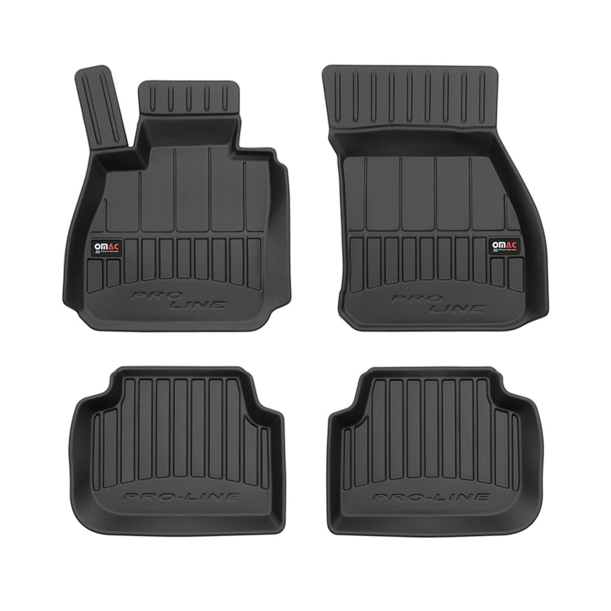 MINI CLUBMAN F54 Floor Mat - Omac - Proline Premium TPE - Black - '15-'24
